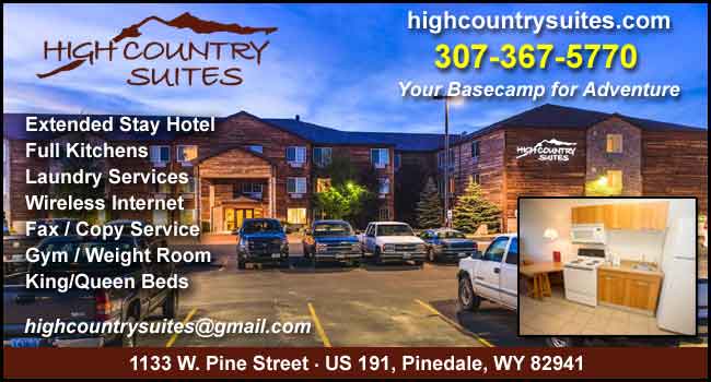 High Country Suites in Pinedale, Wyoming
