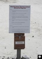 Rules are posted at the range