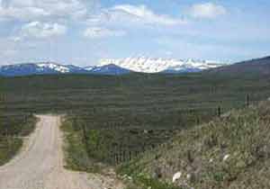 Sawtooth Range in the Gros Ventre.