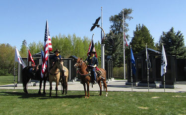 Veterans Day program in Pinedale.