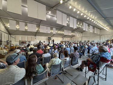 Art & Wine Auction. Photo by Pinedale Online!