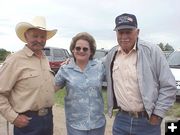 John Erbin, Wife and Ben Pearson. Photo by Pinedale Online.