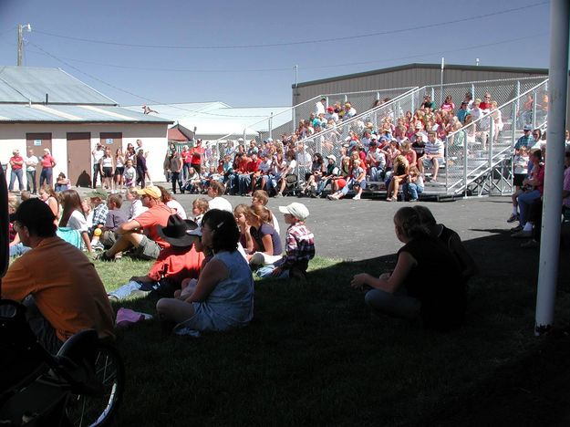 Talent Show Audience. Photo by Pinedale Online.