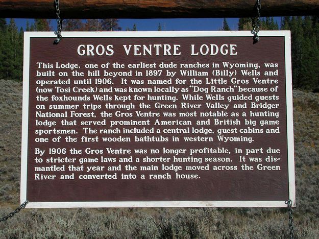 Gros Ventre Lodge. Photo by Pinedale Online.