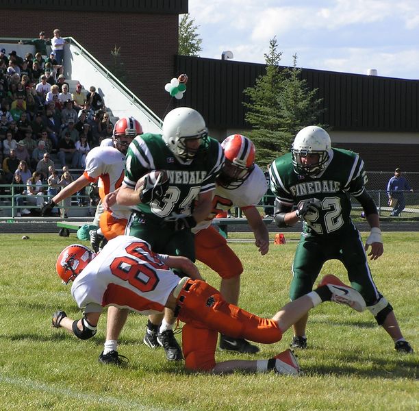 Homecoming Game. Photo by Pinedale Online.