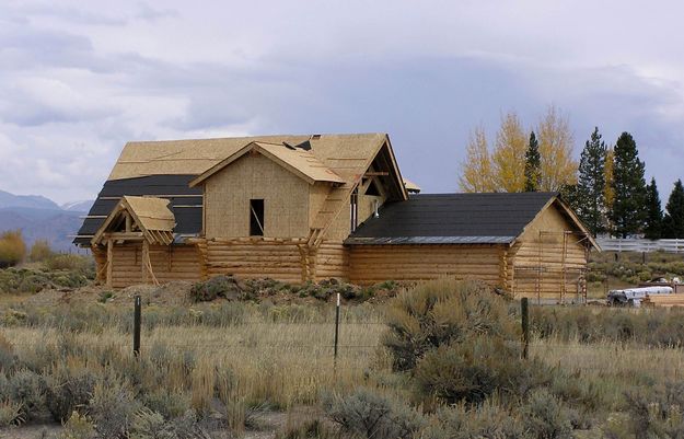 New Home Construction. Photo by Pinedale Online.