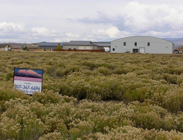 Land near the ice arena. Photo by Pinedale Online.