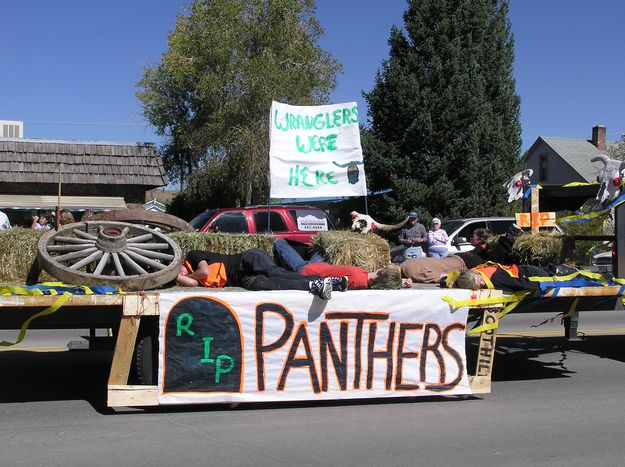Wranglers were here. Photo by Pinedale Online.