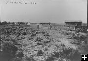 Pinedale in 1904. Photo by Sublette County Historical Society / Museum of the Mountain Man.