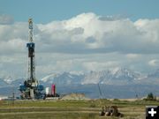 Fremont Drill Rig. Photo by Pinedale Online.