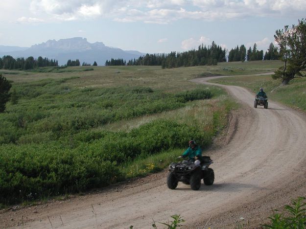 4-Wheeling. Photo by Clint Gilchrist, Pinedale Online.
