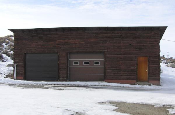 Maintenance shed. Photo by Pinedale Online.