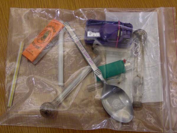 Drug Tools. Photo by Pinedale Online.