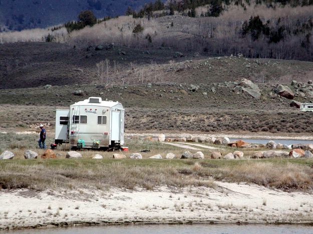 Soda Lake Camping. Photo by Pinedale Online.