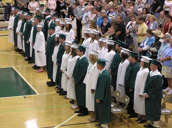 Pinedale High School Seniors. Photo by Pinedale Online.