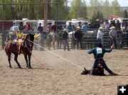 Calf Roper. Photo by Pinedale Online.