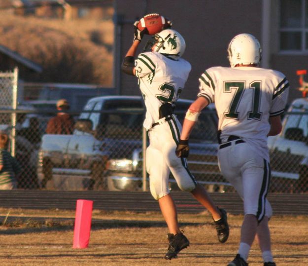 Two Point Conversion. Photo by Pinedale Online.