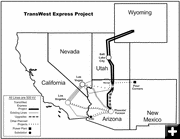 TransWest Powerline Project. Photo by Arizona Public Service Company.