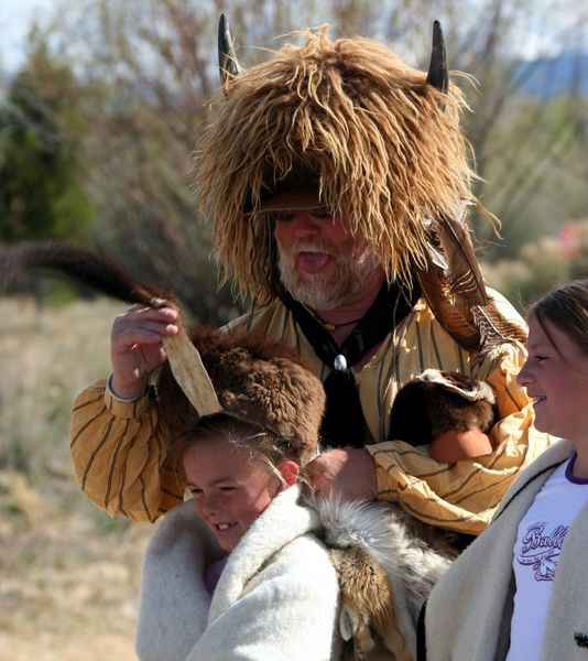 Buffalo Fur Hat. Photo by Pinedale Online.