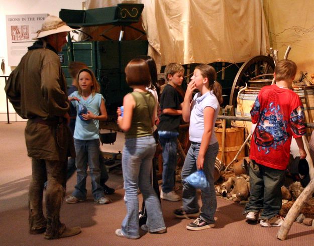 Museum Tour. Photo by Pinedale Online.