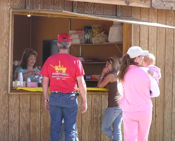 Concession Stand. Photo by Dawn Ballou, Pinedale Online.
