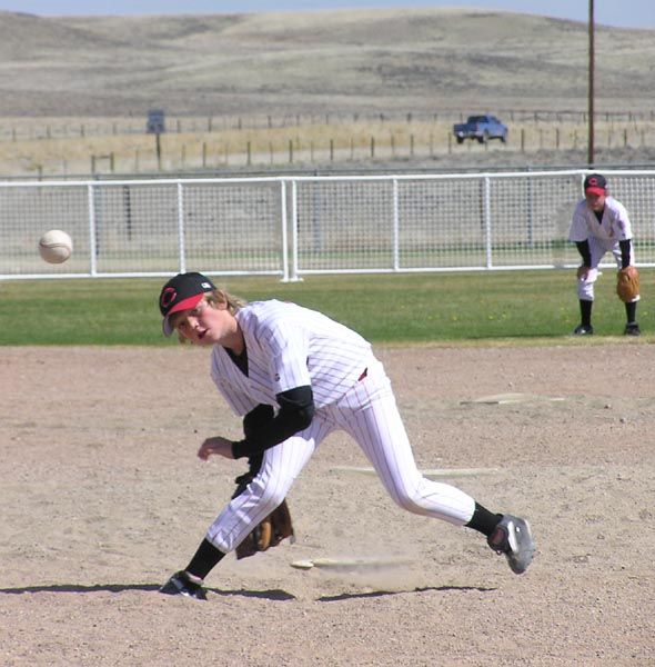The Pitch. Photo by Dawn Ballou, Pinedale Online.
