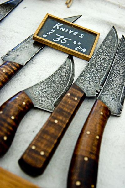 Rendezvous Knives. Photo by Tara Bolgiano, Blushing Crow Photography.
