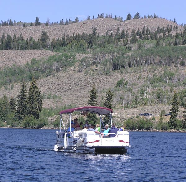 Party Barge. Photo by Dawn Ballou, Pinedale Online.
