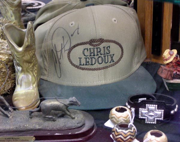 Chris LeDoux hat. Photo by Dawn Ballou, Pinedale Online!.
