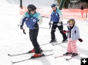 Ski Lessons. Photo by Pam McCulloch, Pinedale Online.