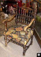 Antique Chair. Photo by Dawn Ballou, Pinedale Online.