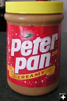 Peter Pan Peanut Butter. Photo by Pinedale Online Viewer.
