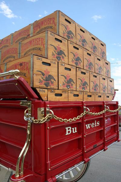Cases of beer. Photo by Dawn Ballou, Pinedale Online.