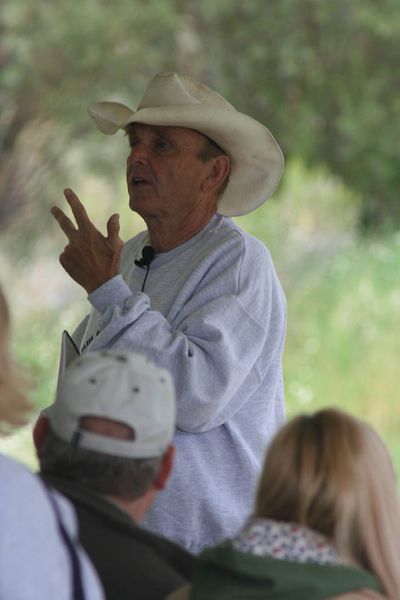 Dr. Fred Gowans. Photo by Clint Gilchrist, Pinedale Online.