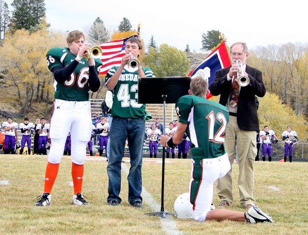 National Anthem. Photo by Pam McCulloch.