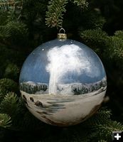 Yellowstone Park ornament. Photo by Chris Greenberg.