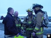 Discussions. Photo by Sublette County Fire Board.