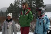 5th - 6th Grade Female Skiers. Photo by Pam McCulloch.