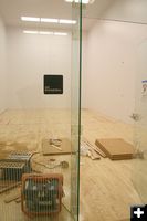 Racquetball Court. Photo by Pam McCulloch.