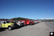 All Fire Days Vehicles. Photo by Bridger-Teton National Forest.