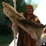 Wolf Hide. Photo by Clint Gilchrist, Pinedale Online.
