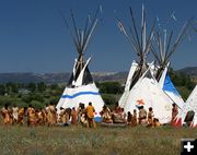 Indian Village. Photo by Pinedale Online.