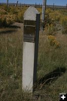 Birth Marker. Photo by Dawn Ballou, Pinedale Online.