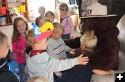 Kids and Smokey Bear. Photo by US Forest Service.