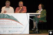 Panel. Photo by Dawn Ballou, Pinedale Online.