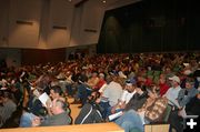 Audience. Photo by Dawn Ballou, Pinedale Online.