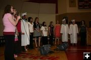 High School Singers. Photo by Dawn Ballou, Pinedale Online.