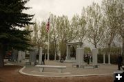 Veteran's Memorial. Photo by Dawn Ballou, Pinedale Online.