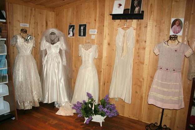 Wedding Dresses. Photo by Dawn Ballou, Pinedale Online.