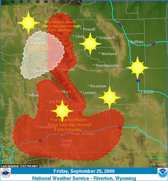 Fire Weather Watch. Photo by National Weather Service.